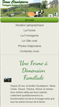 Mobile Screenshot of fermeclaudepierre.fr